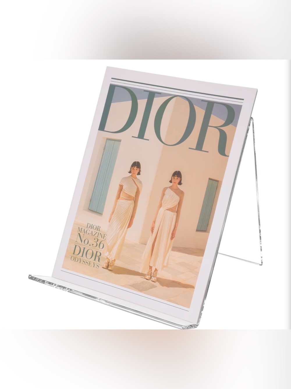 Acrylic Book Stand Clear Display Easel 6 x 8